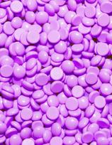 Skin System kietas vaškas granulėmis depiliavimui be juostelių SkinSystem Brazilian Pebbles Wax No Strips Purple Cream 800g