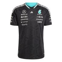 ADIDAS PERFORMANCE Sportiniai marškinėliai 'Mercedes - Amg Petronas Formula 1 Team Driver' vandens spalva / juoda / balta