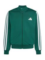 ADIDAS SPORTSWEAR Sportinis džemperis 'ESSENTIALS CLIMACOOL TRACK' tamsiai žalia / balta