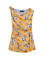 Desigual Suknelė oranžinė / juoda / balta