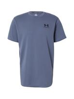 UNDER ARMOUR Sportiniai marškinėliai safyro / juoda