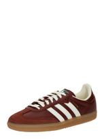ADIDAS ORIGINALS Sportbačiai be auliuko 'Samba' rusva / auksas / balta