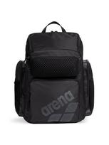 ARENA Sportinė kuprinė 'ONE GO BACKPACK 45L' antracito spalva / juoda