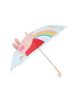 Next Skėtis 'Peppa Pig' šviesiai mėlyna / geltona / pastelinė rožinė / raudona