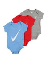 Nike Sportswear Šliaužtinukas / glaustinukė mėlyna / margai pilka / raudona / balta