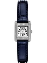 Emporio Armani Analoginis (įprasto dizaino) laikrodis tamsiai mėlyna / sidabrinė / balta