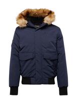 Superdry & Co Žieminė striukė 'Everest' tamsiai mėlyna jūros spalva