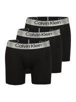 Calvin Klein Underwear Boxer trumpikės sidabro pilka / juoda