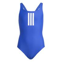 ADIDAS PERFORMANCE Sportinis maudymosi kostiumėlis '3-Stripes Swimsuit' kobalto mėlyna / balta