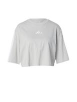 ADIDAS SPORTSWEAR Sportiniai marškinėliai 'ESSENTIALS 3-STRIPES COTTON LOOSE' glaisto spalva / balta