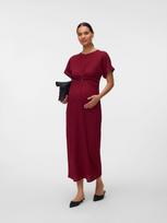 Vero Moda Maternity Suknelė 'VMMAMANDA' tamsiai raudona