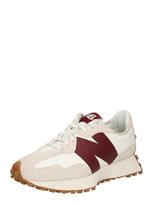 new balance Sportbačiai be auliuko '327' karmino raudona / balkšva