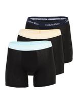 Calvin Klein Underwear Boxer trumpikės dangaus žydra / tamsiai mėlyna / pastelinė geltona / juoda