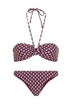 LSCN by LASCANA Bikinis kremo / tamsiai mėlyna / vyšninė spalva