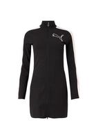 PUMA Suknelė 'T7 Love Of The Cat' juoda / balta