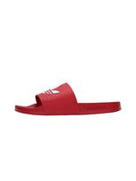 ADIDAS ORIGINALS Šlepetės 'Adilette' raudona / balta