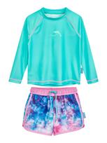 PLAYSHOES UV apsauga tamsiai mėlyna / turkio spalva / rožių spalva