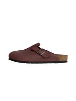 BIRKENSTOCK Šlepetės 'Boston' tamsiai ruda