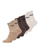 FILA Kojinės kupranugario / smėlio / šokolado spalva / juoda