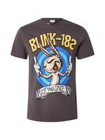 AMPLIFIED Marškinėliai 'Blink 182 Fuck You Since' mėlyna / geltona / antracito spalva / šviesiai pilka