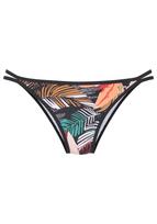 SUNSEEKER Bikinio kelnaitės smaragdinė spalva / abrikosų spalva / juoda / balta