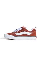 VANS Sportbačiai be auliuko 'Knu Skool' kaštoninė spalva / balta
