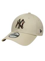 NEW ERA Kepurė '9FORTY Outline Camo New York Yankees MLB' smėlio spalva