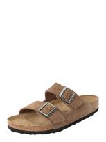 BIRKENSTOCK Šlepetės 'Arizona' tamsiai ruda