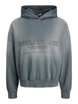 JACK & JONES Megztinis be užsegimo mėlyna dūmų spalva