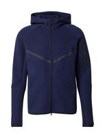 Nike Sportswear Džemperis 'Tech Fleece' tamsiai mėlyna / juoda