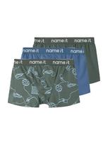 NAME IT Apatinės kelnaitės mėlyna / šviesiai mėlyna / tamsiai žalia / balta