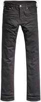 LEVI'S ® Džinsai '527™ Slim Bootcut' juodo džinso spalva