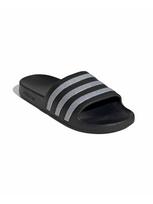 ADIDAS SPORTSWEAR Šlepetės 'ADILETTE AQUA' juoda / sidabrinė