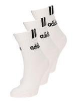 ADIDAS PERFORMANCE Sportinės kojinės '3-Stripes Linear' juoda / balta
