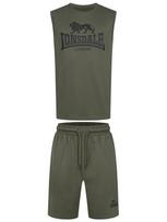 LONSDALE Treningas 'Allanton' alyvuogių spalva / juoda