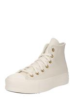 CONVERSE Sportbačiai su auliuku 'CHUCK TAYLOR ALL STAR LIFT' kremo