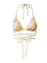 Hunkemöller Bikinio viršutinė dalis 'Marrakesh' nendrių spalva / rožinė / raudona / balta