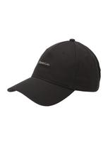 Calvin Klein Kepurė 'Metal Logo Baseball' juoda