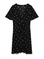 VERO MODA Palaidinės tipo suknelė 'VMALBA' juoda / balta