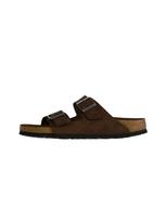BIRKENSTOCK Šlepetės 'Arizona' tamsiai ruda