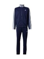 Nike Sportswear Treningas 'CLUB' indigo spalva / šviesiai pilka / balta