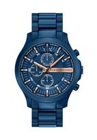 ARMANI EXCHANGE Analoginis (įprasto dizaino) laikrodis 'HAMPTON' ultramarino mėlyna (skaidri)
