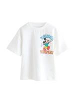 Next Marškinėliai 'Mickey Mouse' šviesiai mėlyna / žalia / raudona / balta