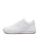 PUMA Sportbačiai be auliuko 'ST Runner v4' šviesiai pilka / balta