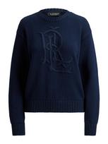 Lauren Ralph Lauren Megztinis 'RIEDNEE' tamsiai mėlyna