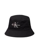 Calvin Klein Skrybėlaitė 'CK Monogram Embroidery' pilka / juoda
