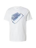 Nike Sportswear Marškinėliai 'FUTURA' gencijono spalva / šviesiai mėlyna / balta