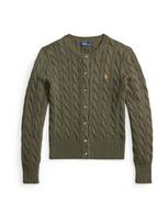Polo Ralph Lauren Kardiganas alyvuogių spalva