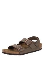BIRKENSTOCK Atviri batai 'Milano' mokos spalva