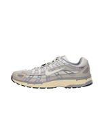Nike Sportswear Sportbačiai be auliuko 'P-6000' smėlio / sidabrinė / balta